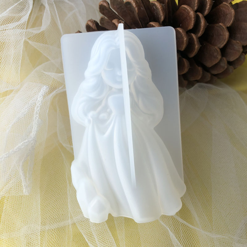 3D Cute Princess Silicone Cand - Soap Making Ins ulasan dan harga