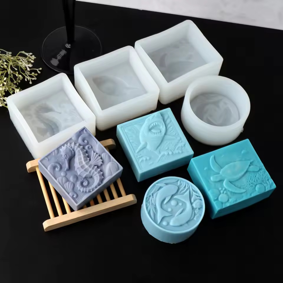 3D Seahorse Silicone Soap Mold - Soap Making Instructions ulasan dan harga