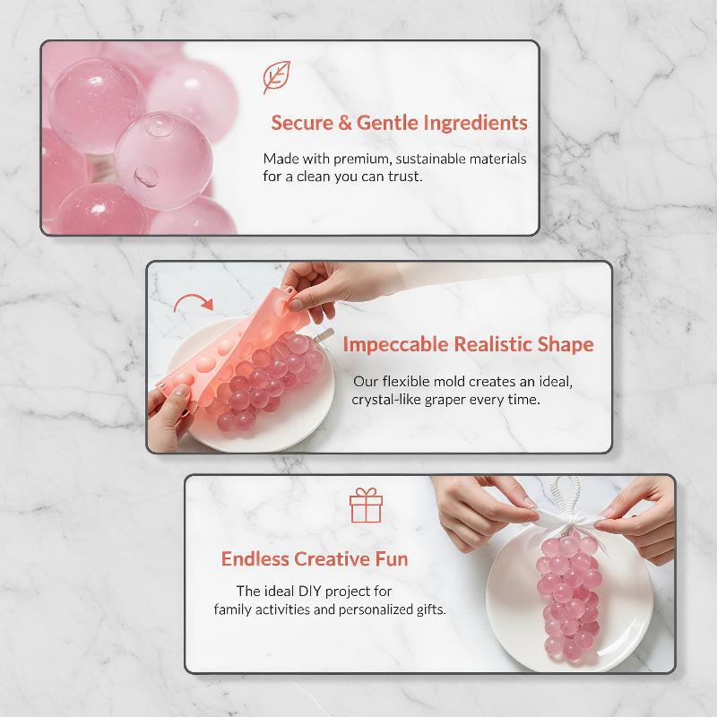 Silicone Grape Ball Molds Easy - Soap Making Kit For Beginners ulasan dan harga